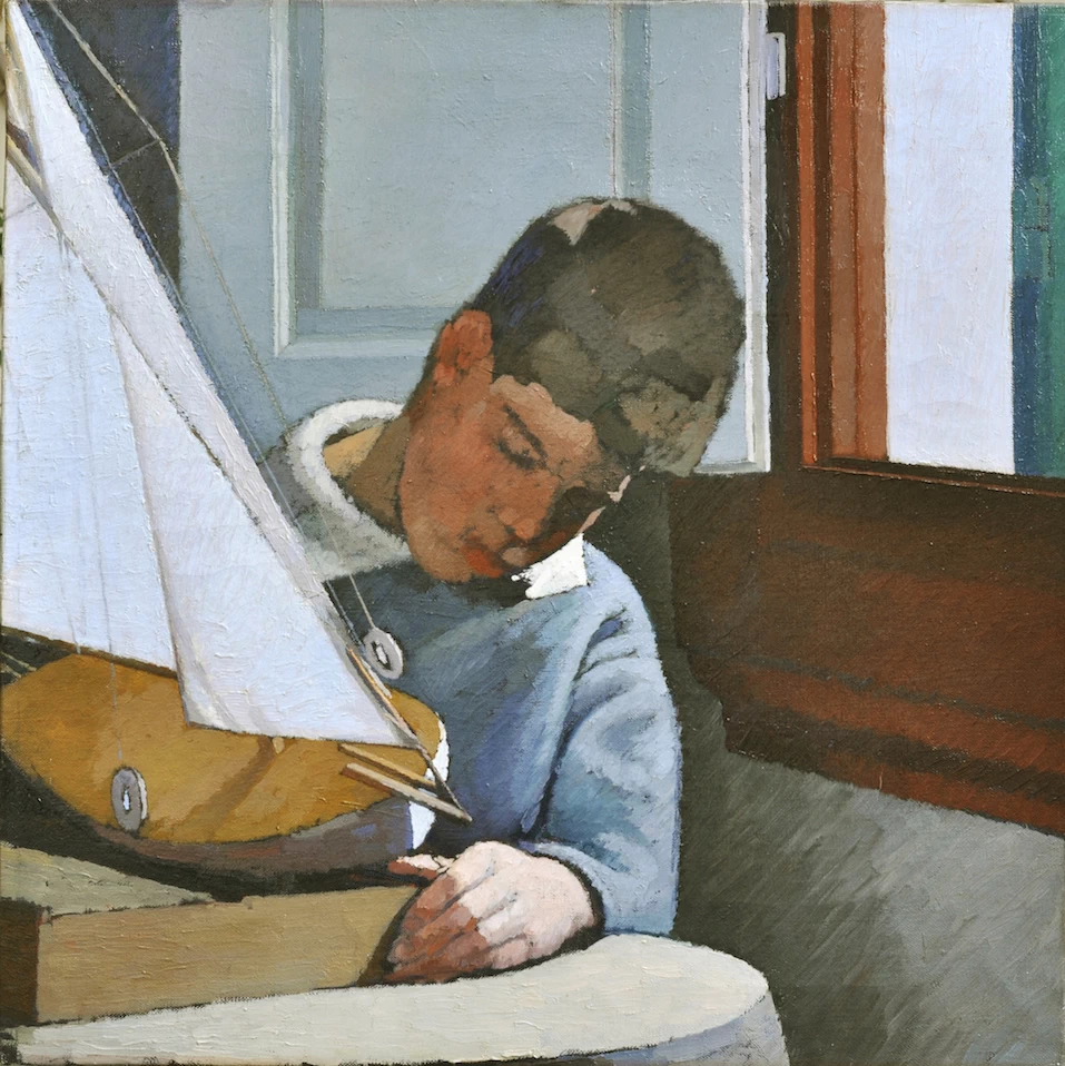 Paulo con la barca - Istituto Matteucci Viareggio